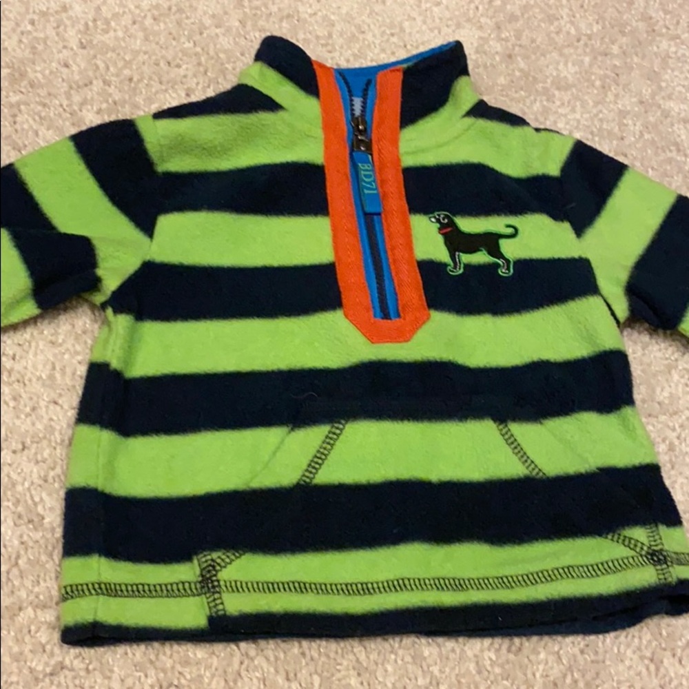 Like-new baby boy fleece jacket (6 months)